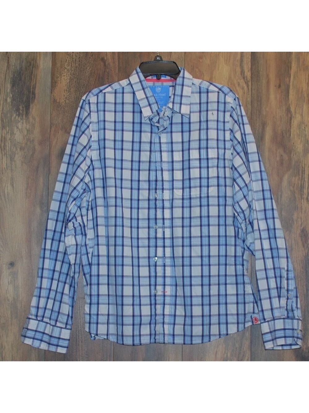 Duck Head Jeans Co Button Down Mens Shirt XL